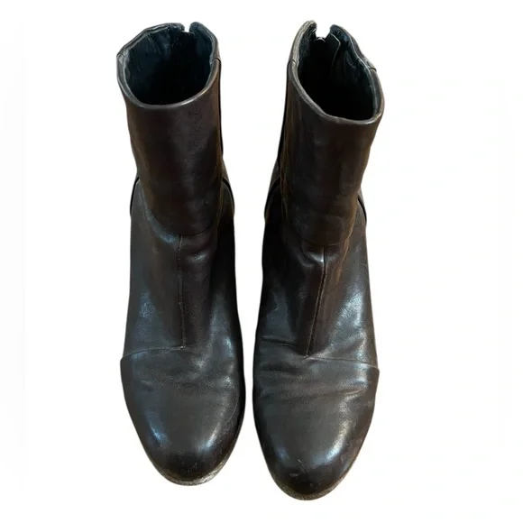 Rag & Bone size 38 (8) chocolate brown booties - Picture 4 of 4
